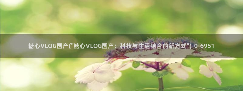 糖心vlog管网:糖心VLOG国产(\